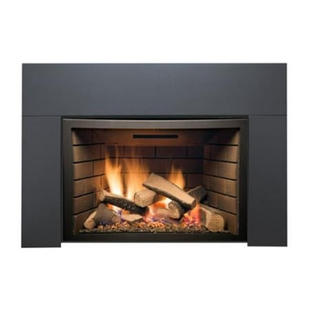 Sierra Flame ABBOT-30-PG-DELUXE-NG 30 in. Abbott Insert Direct Vent Gas Fireplace - Deluxe with Glass - Natural