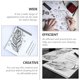 thumbnail image 5 of GOOHOCHY 1 set de kit de pintura de bocetos Terramentación de skisk Conjunto de papel de papel Suministros de arte de papel de papel de lija, 5 of 7