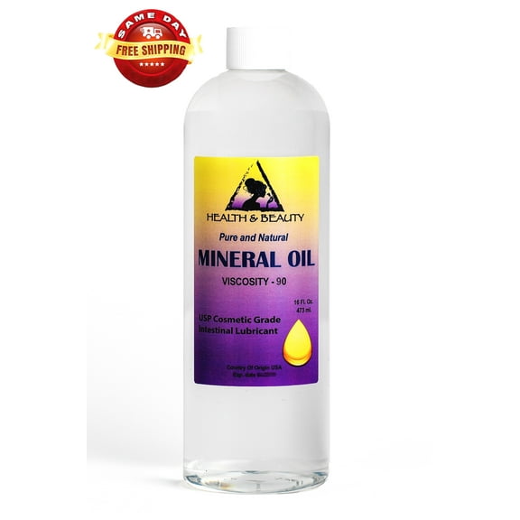 MINERAL OIL 90 VISCOSITY NF HIGH QUALITY USP GRADE LUBRICANT 100% PURE 48 OZ