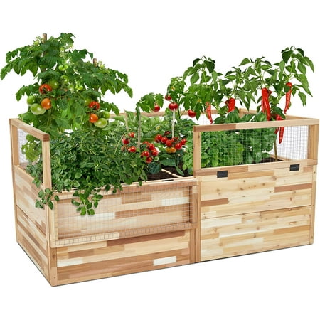 Jumbl Raised Garden Bed, Elevated Herb Planter for Growing Fresh Herbs