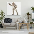 thumbnail image 3 of Stupell Industries Stylish Ape in Suit Animals & Insects Painting Gallery Wrapped Canvas Art Print Wall Art, 36 x 36, 3 of 8
