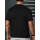 thumbnail image 2 of Letter A Print T Shirt, Tees For Men, Casual Short Sleeve T-shirt For Summer Tee For Adult, Men, Women, Teen, Teenager, Adolescent, Youth, 2 of 6