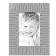 thumbnail image 2 of ArtToFrames 8" x 12" Steel Ripple Brushed Picture Frame, 8x12 inch Silver Wood Poster Frame (WOM-5269),  Pack, 2 of 7