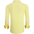thumbnail image 4 of WARHORSEE Mens Dress Shirts Long Sleeve Performance 4-Way Stretch Wrinkle Free Casual Button Down Shirt, 4 of 9