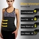 thumbnail image 2 of EeaseMX Body de doble cinturón para mujer, moldeador de cintura fitness, cómodo (negro, talla XL), 2 of 8