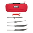thumbnail image 1 of BUBBA Multi-Flex Interchangeable Blade, with Non-Slip Grip Handle, 4 Ti-Nitride S.S. Coated Non-Stick Blades and Case for Fishing, 1 of 2