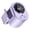 Purple, variant on Clip On Conditioner Fans,Portable Hands-Free Mini Fan With LED Display,360° Rotation,199 Speeds & Semi Technology USB Rechargeable,Personal Hands Free Clip On Fan For Travel,Beach&Concert(Deep Grey)