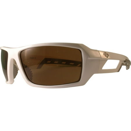 Solar Bat Double XL Polarized Sunglasses, White