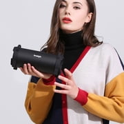 SHegdu Wireless Rechargeable Portable Boombox Speaker – Music Barrel with 3.5mm AUX Input Jack, USB/MP3 Playback,Loud Stereo System for Travel, Parties, Outdoors