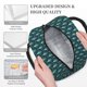 thumbnail image 3 of Easygdp Green Vintage Peacock Bolsa de Almuerzo Insulada Grande, Forro de Aluminio, Diseño Espacioso, a Prueba de Fugas, Ideal para Trabajo, Picnics, Viajes y Actividades al Aire Libre, 3 of 6