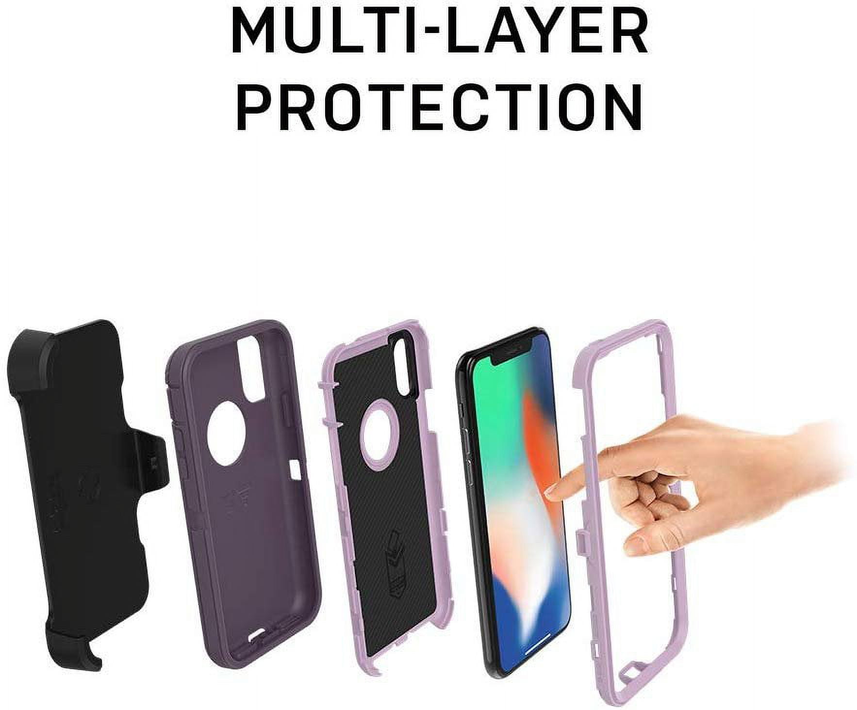 OtterBox DEFENDER SERIES SCREENLESS EDITION Case for iPhone Xs Max - Frustration Free Packaging - BLACK