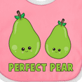 thumbnail image 4 of Inktastic Perfect Pear Couple Funny Fruit Pair Boys or Girls Baby Bib, 4 of 4