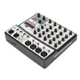 thumbnail image 1 of SoundBoard Mixer, Multifunction  6 Channel Professional Computer Audio Mixer  for DJ Black US Plug, 1 of 7