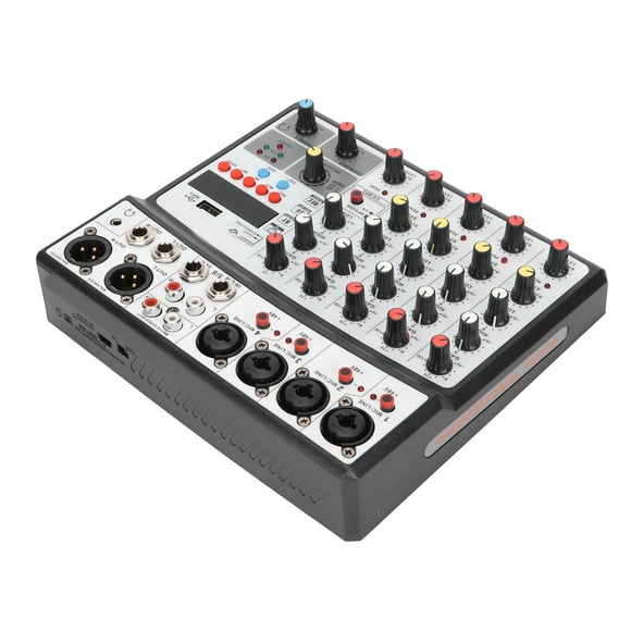 Channel Audio Stereo Mixer,6 Channel Audio Mixer Audio Mixer Karaoke Mixer Exceptional Craftsmanship