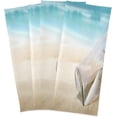 thumbnail image 5 of Summer Beach Drift Bottle Tea Towels Set of 1 Sandy Kitchen Dish Cloth with Hanging Loop, 18"x28"Lint-Free Absorbent Towel for Kitchen Drying Wiping and Cleaning, 5 of 6