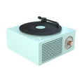 thumbnail image 4 of Sistema de sonido de vinilo Retro tocadiscos de vinilo Sistema de sonido doméstico inalámbrico Mini USB Sistema de inserción de tarjetas para exteriores, 4 of 5