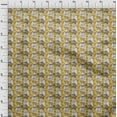 thumbnail image 4 of oneOone Cotton Poplin Gamboge Yellow Fabric Wild Dress Material Fabric Print Fabric By The Yard 42 Inch Wide, 4 of 6
