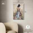 thumbnail image 6 of Dress in Spring Bloom Canvas Inspiring Women Protraits by Art Remedy, Gallery Wrapped, 16" x 24", 6 of 8