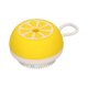 thumbnail image 5 of Cepillo de baño para mascotas, masaje de cerdas suaves, exfoliante de silicona, cepillo de ducha para el cuidado de perros y gatos con dispensador de champú, cepillo fino amarillo, 5 of 12