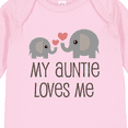 thumbnail image 4 of Inktastic My Auntie Loves Me Boys or Girls Long Sleeve Baby Bodysuit, 4 of 5
