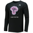 thumbnail image 2 of Men's Fanatics Black Team USA Figure Skating Long Sleeve T-Shirt, 2 of 3
