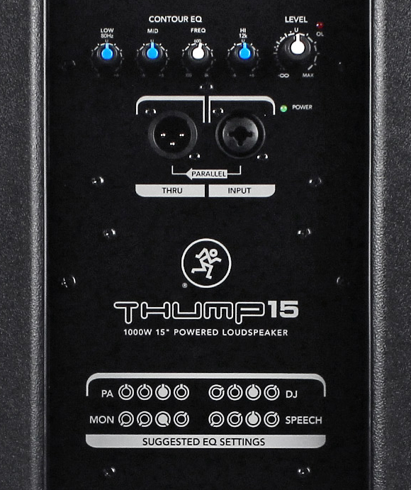 thump 1000w powered loudspeaker