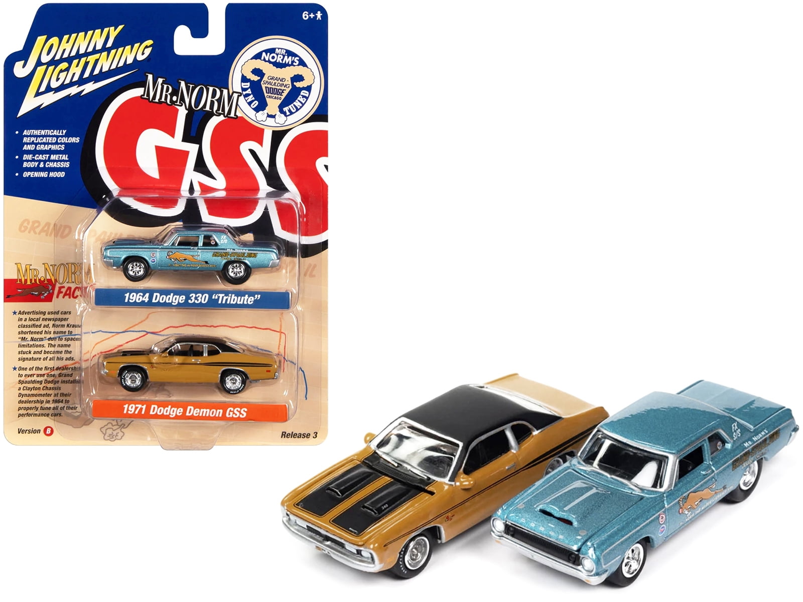 Dodge diecast sale cars