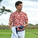 thumbnail image 3 of Fotbe Hearts Camiseta Polo de Golf para Hombre con Estampado – Camisa Deportiva Transpirable con Cuello Abotonado-Large, 3 of 6