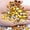 Gold, variant on U8MO 1300pcs Mixed Size 3mm-10mm Acrylic Round Diamond Flatback Rhinestone Gems-Purple