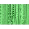 thumbnail image 1 of Ahgly Company Indoor Rectangle Solid Emerald Green Modern Area Rugs, 5' x 7', 1 of 4