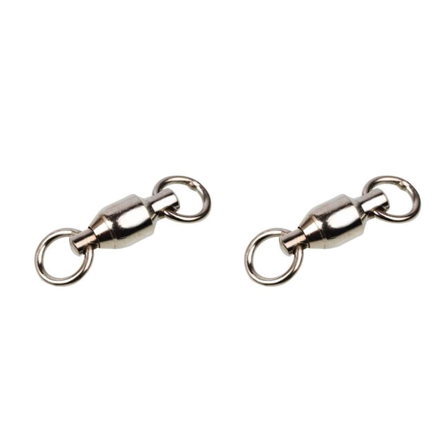 Soidarity 30 piezas de conectores giratorios de pesca de cobre, rodamiento de bolas extraíble portátil, herramienta de captura de peces para como se muestra fünf 2piezas