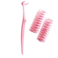 thumbnail image 5 of icolorfuled 20pcs Replaceable Dental Care Cleaner Plastic Toothpick Nylon Wire Floss Stick Portable Between Teeth Cleaning Tools Set Pink, 5 of 5