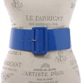 thumbnail image 2 of Ladies High Waist Patent Leather Wide Fashion Square Belt, 2 of 2