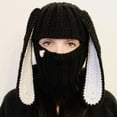 thumbnail image 3 of Balaclava Hat Long Bunny Ears Comfortable Windproof Breathable Cute Bunny Hat Rabbit Ears Hats for Cosplay, 3 of 3