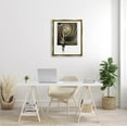 thumbnail image 2 of Stupell Industries Surreal Pointing Child Spiral Staircase Graphic Art Metallic Gold Floating Framed Canvas Print Wall Art, Design by Matheus Lopes Castro, 2 of 6