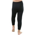 thumbnail image 3 of ToBeInStyle Girls' Fitted Full Length Leggings - Black - Small, 3 of 7