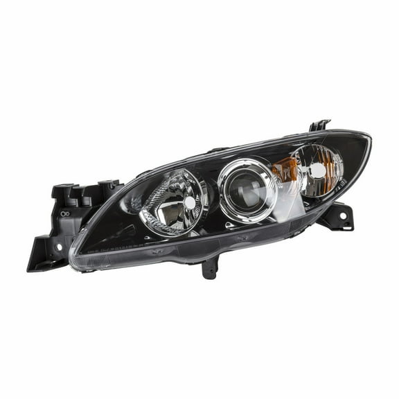 CarLights360: For Mazda 3 Headlight Assembly 2004-2009 Driver Side | CAPA Certified | MA2518108