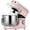 Pink, variant on SPECSTAR Stand Mixer, 660W 10 Speed 6 Quart Tilt-Head Kitchen Electric Food Mixer with Beater, Dough Hook, Wire Whip and Egg Separator, Silver