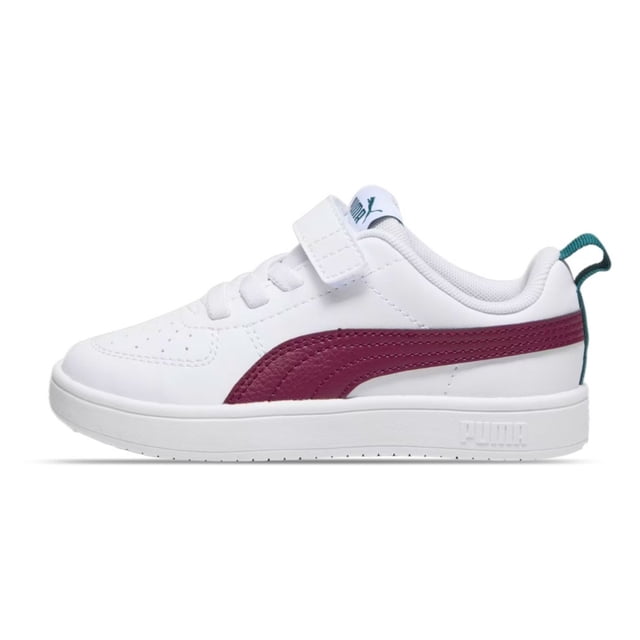 Tenis Casual Puma Rickie AC + Ps Blanco/Vino 385836 19 Unisex 20.5cm