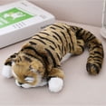 thumbnail image 6 of Tarmeek Christmas Toy Gifts Cat Stuffed Animals Toys,Cat Plush Toys,Soft Plush Electric Rolling Cats ,Lifelike Sleeping Simulation Cat,Suitable for Home Decoration, Photography Props, Teaching Mold, 6 of 6