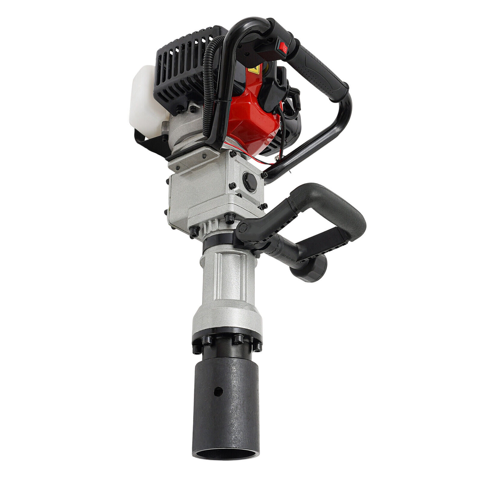 2 Stroke 32.7cc Gas Powered T Post Driver Fence Pile Driver Jack Hammer W/Chisel