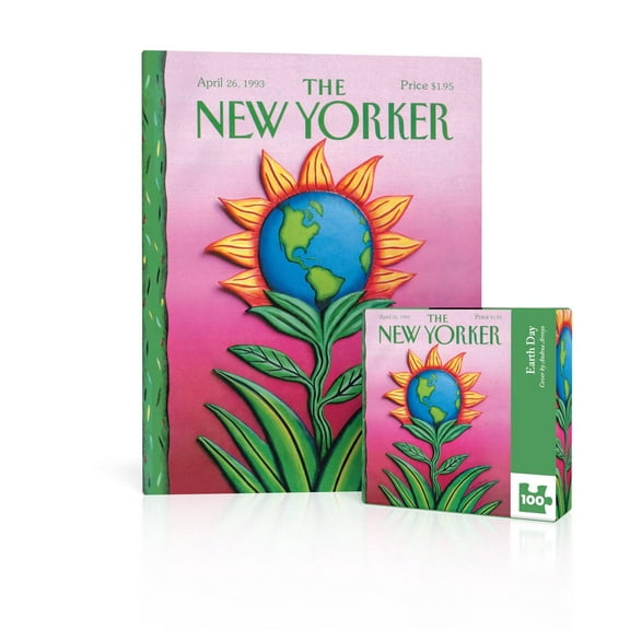 New York Puzzle Company Earth Day Mini 100 Piece Mini Puzzle