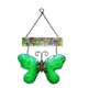 thumbnail image 1 of Letrero de bienvenida de mariposa de metal, decoración de pared para puerta delantera, colgante, corona al aire libre, arte, mariposas de hierro, jardín, pasillo interior, porche,, 1 of 4