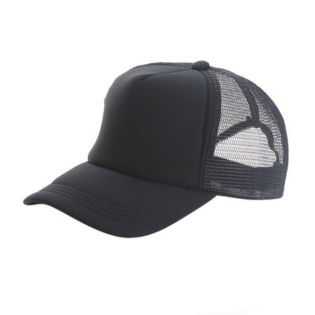 Baseball Cap For Children Adjustable Child Solid Hats Trucker Kids Sun Hats Classic Cap Summer for New Casual Mesh Baseball ()