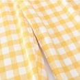 thumbnail image 3 of Defitshape Women's Cotton Pajama Pants Plaid Pj Sleep Lounge Bottom Comfy Elastic Loose Band Printed with Pocket Yellow X-Small, 3 of 5