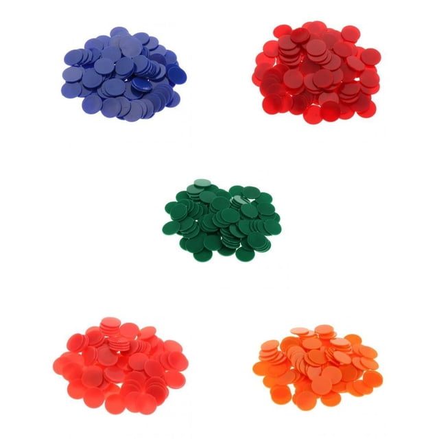Fichas de Monedas de Plástico de Barril de 25 Mm Sunnimix 100 Barriles