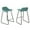 Aqua, variant on Cortesi Home  Ava Saddle Brown Faux Leather Counter Stool (Set of 2)