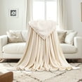 thumbnail image 4 of Holloyiver Fleece Blanket, 21.6 x 29.5 Inch Plush Throw Fuzzy Lightweight Super Soft Microfiber Flannel Blankets for Couch, Bed, Sofa Ultra Luxurious Warm and Cozy for All Seasons, 4 of 6