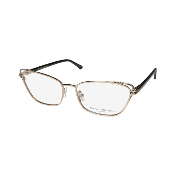 DANA BUCHMAN MARCIA CAT EYE/BUTTERFLY SHAPED DESIGNER HIP EYEGLASS FRAME/GLASSES