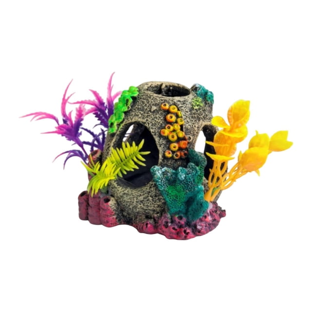 Adorno para pecera, cueva, accesorio, ligero, compacto, regalos, decoración, hábitat